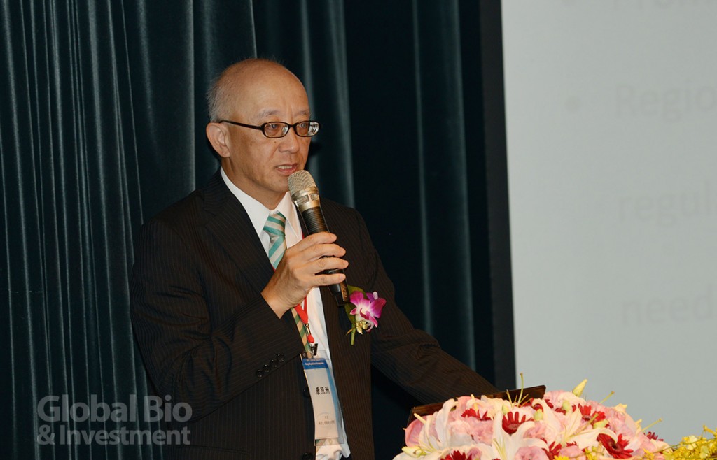陽明大學藥物科學院院長康照洲表示,透過交流平台,期望為未來的合作打下基礎。(攝影/林嘉慶)