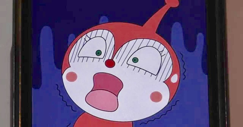 圖為日本卡通麵包超人的反派-細菌人(取自daisuki annpann)