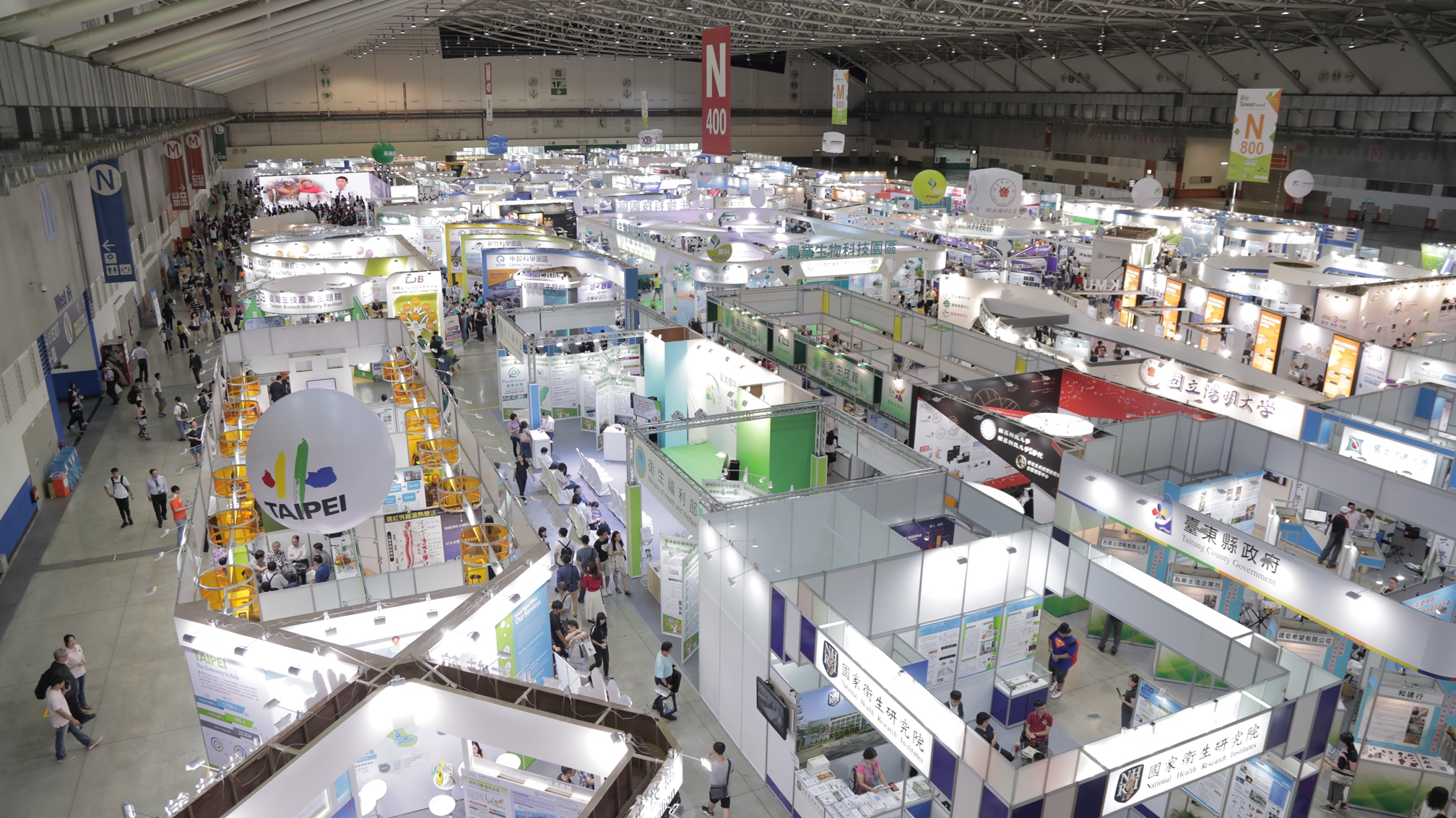 2018台灣生技月首度三大主題聯展,亞洲生技商機論壇及商機媒合參與數創新高。