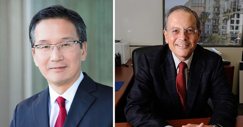 Allogene的首席執行長David Chang和主席Arie Belldegrun (圖片來源: 網路)