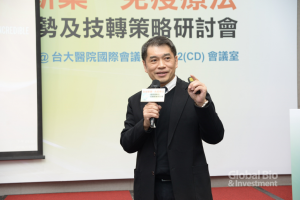 科睿唯安臺灣區總經理范永銀。(攝影:林嘉慶)