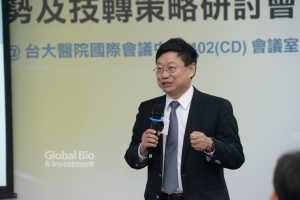 生醫產業創新推動方案執行中心行政長林治華。(攝影:林嘉慶)