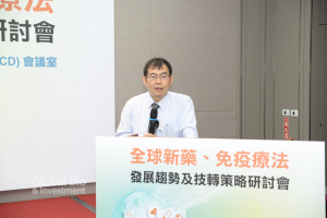 臺北醫學大學事業處處長林俊茂。(攝影:林嘉慶)