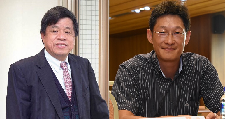尖端、震泰生醫宣布結盟。(左為尖端董事長蘇文龍、右為震泰生醫創辦人李冬陽博士)