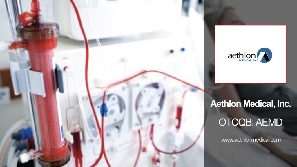 血液淨化系統獲FDA突破性裝置指定。(圖片來源:Aethlon Medical)