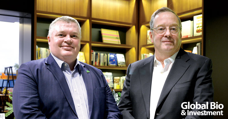 IDA Ireland東協暨臺灣區負責人Gerard Whitty (左)以及執行副總裁兼亞太區總監John Conlon (右)。