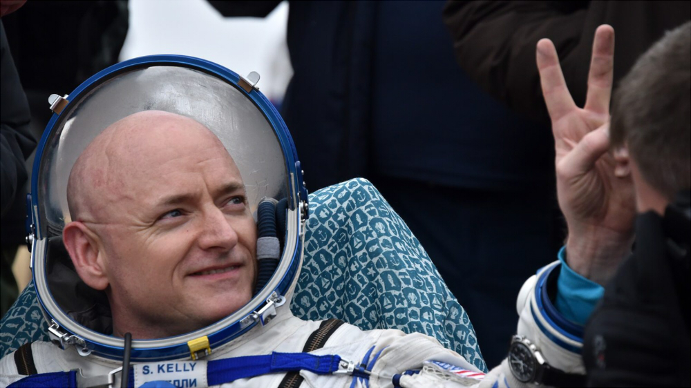 太空人Scott Kelly (圖片來源: STAT)