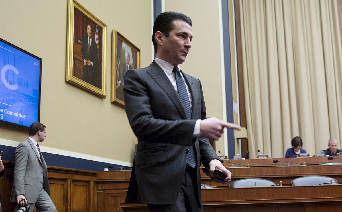 FDA局長Scott Gottlieb (圖片來源: Bloomberg)