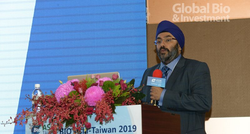 Guardant Health 亞洲、中東和非洲區執行長Simranjit Singh。(攝影:林嘉慶)