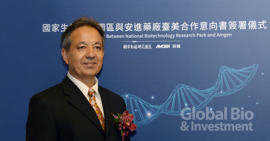 Amgen安進全球研發副總裁Philip Tagari (攝影/林嘉慶)