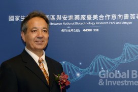 Amgen安進全球研發副總裁Philip Tagari (攝影/林嘉慶)