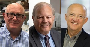 2019拉斯克獎臨床醫學研究獎得主。左起:Michael Shepard博士、Dennis Slamon博士、Axel Ullrich博士。(圖片來源:Albert And Mary Lasker Foundation)