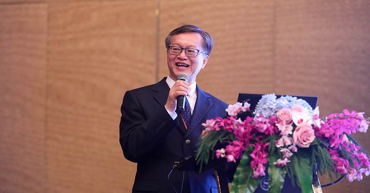 太景董事長黃國龍表示,已正式向中國NMPA遞交流感新藥TG-1000的臨床試驗申請前溝通交流會議。(圖片來源:太景生技提供)