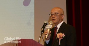 陽明大學副校長康照洲表示,此次發表會展現了陽明大學在基礎研究上的豐碩成果 (攝影/林嘉慶)