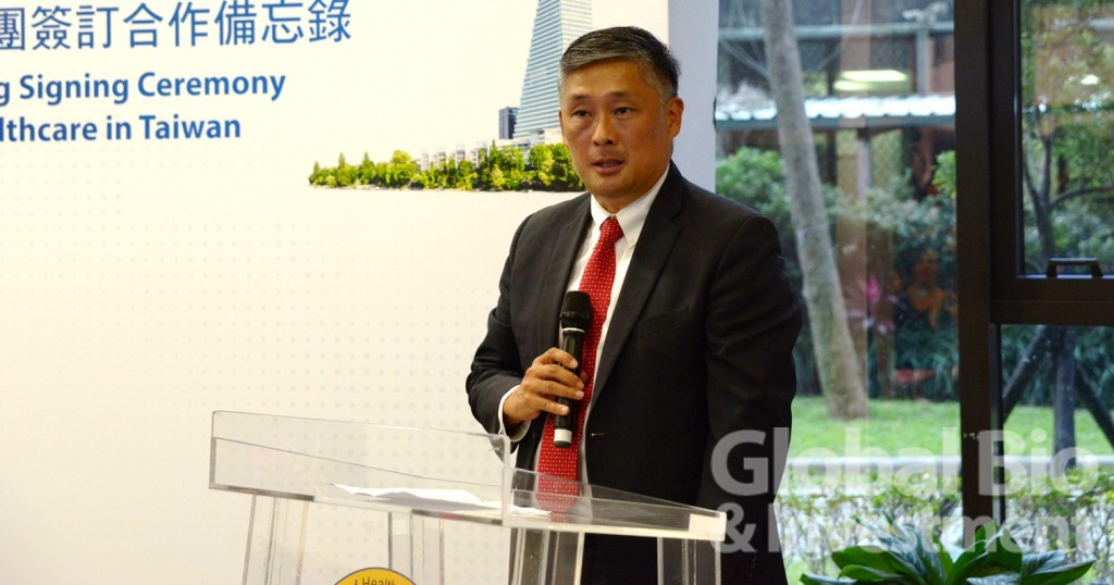 羅氏大藥廠全球個人化醫療副總裁Ronald Park。(攝影:吳培安)