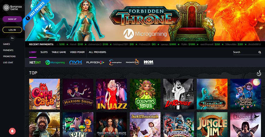 BonanzaGame Casino Twoja brama do niezapomnianych emocji