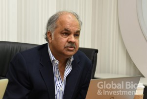 合度執行長Atul Sharan擁有25年的創業經驗,對合度的團隊技術深具信心。(攝影/陳欣儀)