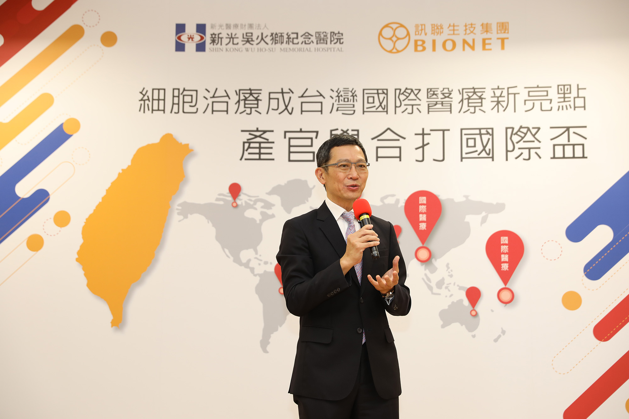 訊聯董事長蔡政憲。