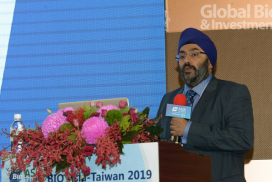 Guardant Health 亞洲、中東和非洲區執行長Simranjit Singh。(攝影:林嘉慶)