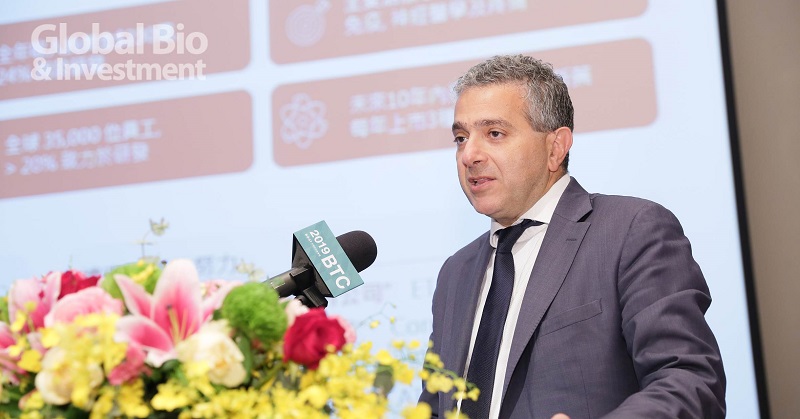 禮來公司市場策略副總裁Nicolas Chemali(攝影/彭定凱)