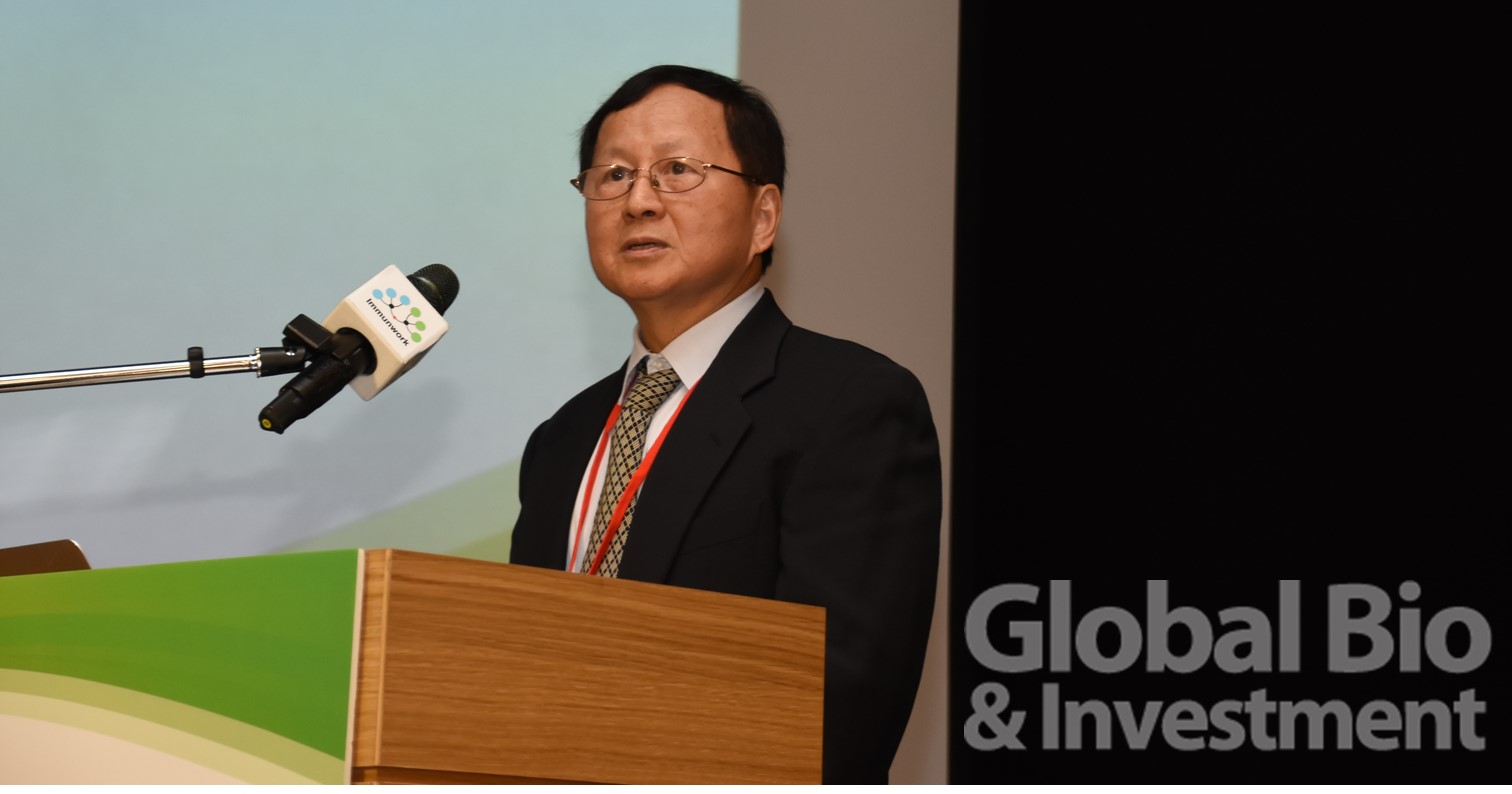 董事長暨執行長張子文於會中強調,一個有價值的準藥物最重要的是要和現有藥物有很大差異性,才能成功攻略市場。(攝影/吳培安)