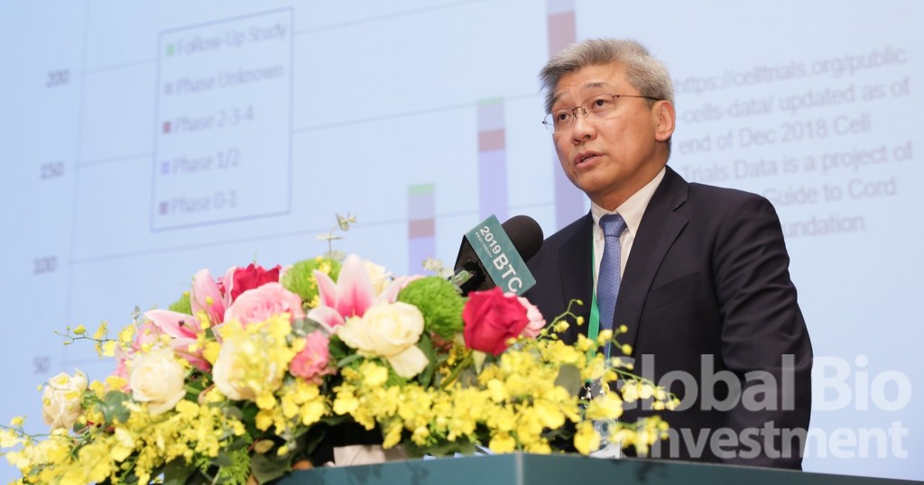 BTC委員-賽基(Celgene)企業副總裁暨全球細胞療法製造總監張幼翔。(攝影/彭定凱)