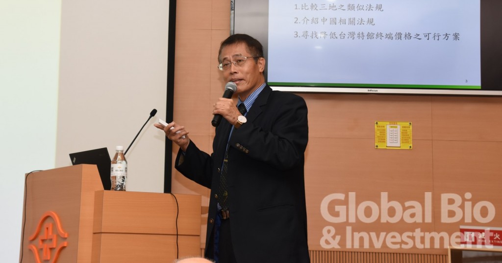 張順浪表示,臺灣相當有本錢發展支援體系和製造工藝兩部分,因此建議例如基礎培養基、細胞因子、耗材、冷凍儲存設備等生產,皆可儘速進入當地。(攝影/吳培安)