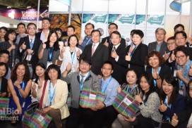 涂醒哲率領近60位臺灣產學界成員,赴日本參與BioJapan 2019 (攝影/巫芝岳)