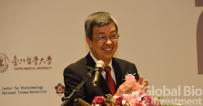 副總統陳建仁也特地蒞臨現場,並表示台灣生技產業有望成為下一個兆元產業。(攝影/李林璦)