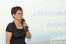 國立陽明大學國際產學聯盟執行長貝先芝。(攝影:林嘉慶)