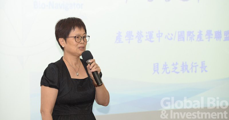 國立陽明大學國際產學聯盟執行長貝先芝。(攝影:林嘉慶)