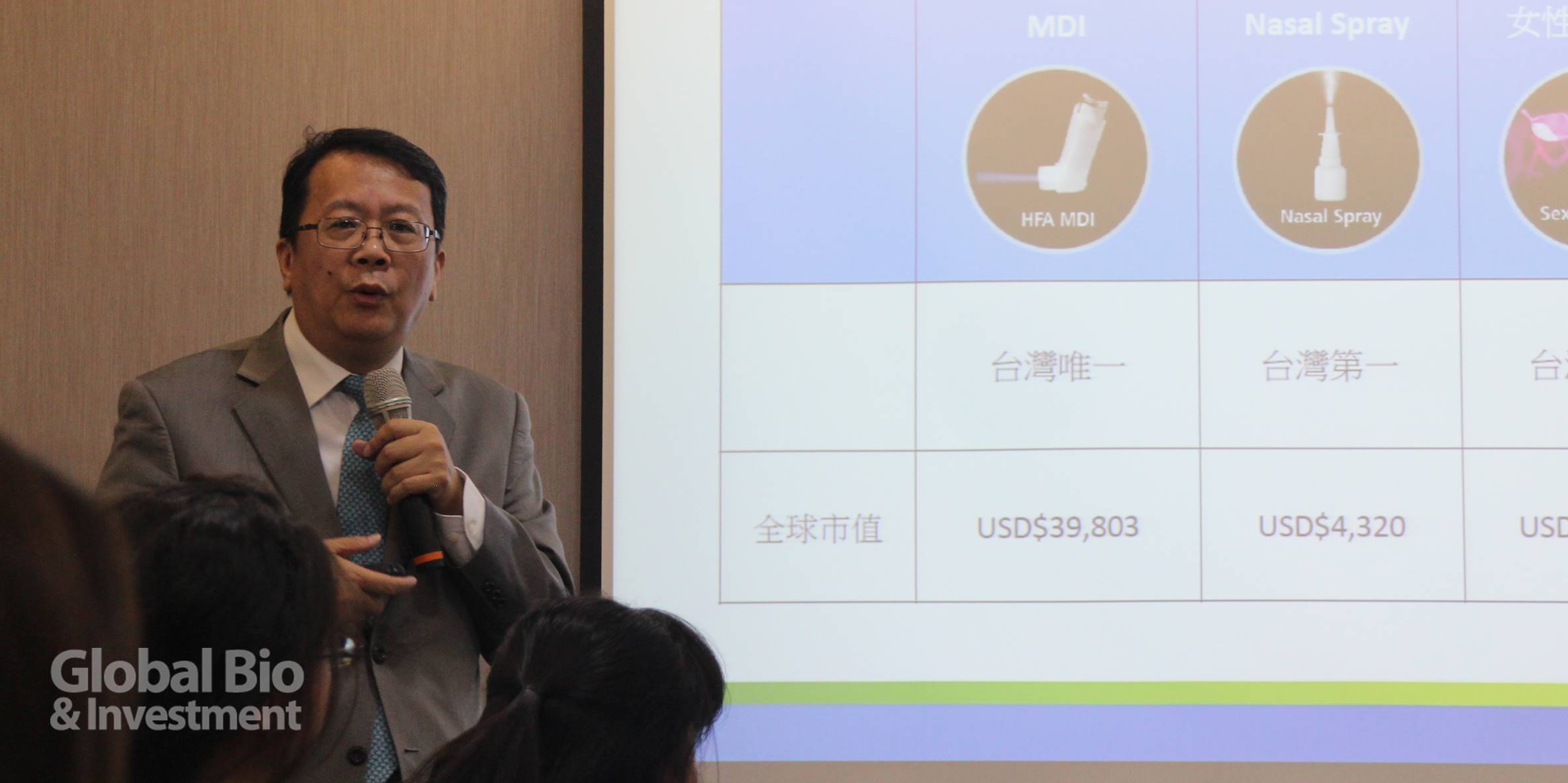 健喬副總經理白宏欽表示,公司未來市場將聚焦中國和東南亞,並放眼全球.(攝影/巫芝岳)