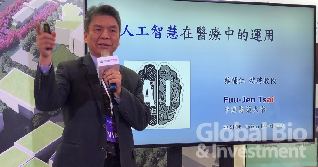 中國附醫醫學研究部主任蔡輔仁。(攝影/彭梓涵)