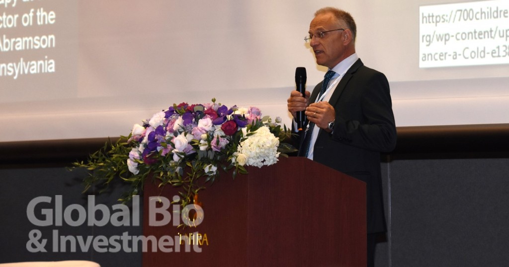 諾華全球藥物評估與商業授權副總裁Markus Kalousek。(攝影:吳培安)