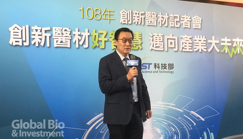 創新醫療器材專案計畫主持人李百祺教授。(攝影/彭梓涵)