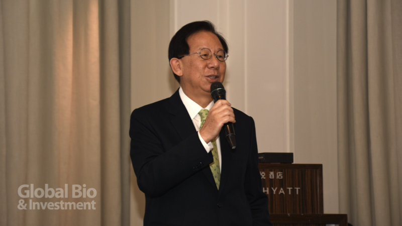 高端取得美NIH首項新冠疫苗海外合作,期下半年進人體臨床。圖為高端疫苗總經理陳燦堅 (攝影/巫芝岳)