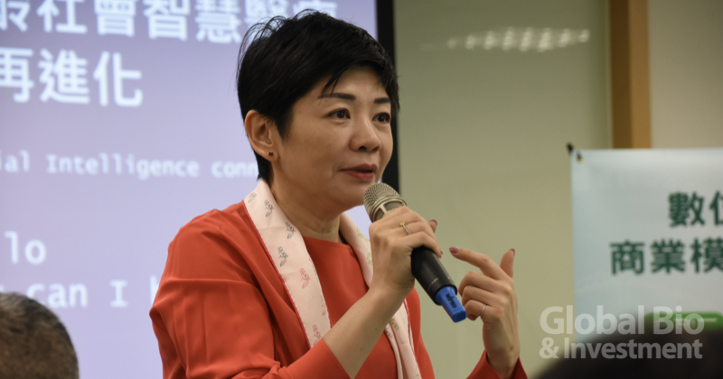 臺灣醫界聯盟基金會執行長林世嘉 (攝影/巫芝岳)