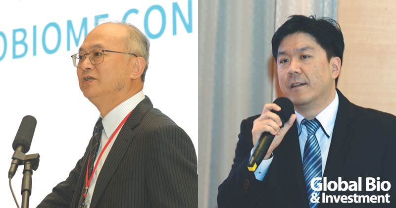 第四屆亞洲微生物體趨勢論壇大會主席臺大醫院吳明賢副院長在開幕式上致詞表示,人體腸道微生物相的研究是精準醫療的重要環節。 圖爾思生技連續4年舉辦論壇,把腸道微生物專家聚集在一起。圖為擔任論壇主持人的劉君豪副總經理。