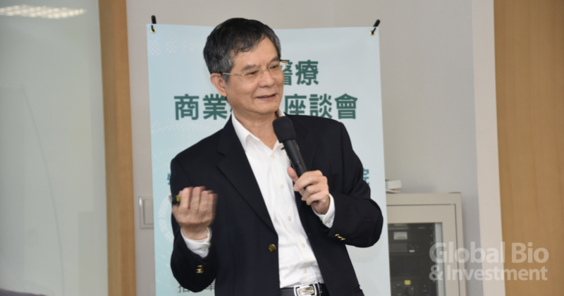 臺大醫院醫務秘書賴飛羆表示,智慧醫院的目的中「提升病人安全」、「改善診斷、處置、手術等能力」兩點為最基本。(攝影/彭梓涵)