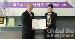 三顧董事長胡立三與台灣日立亞太總經理梁琼瑜。(攝影:林嘉慶)