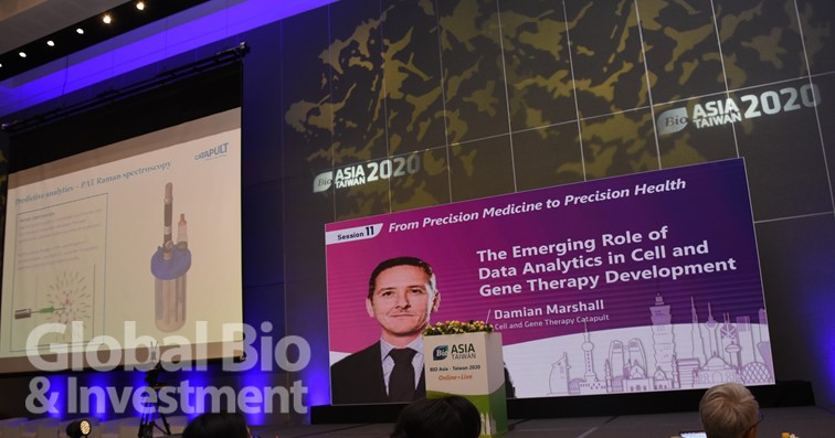 英國細胞與基因療法製造中心(Cell and Gene Therapy Catapult, CGT Catapult)新科技協理Damian Marshall