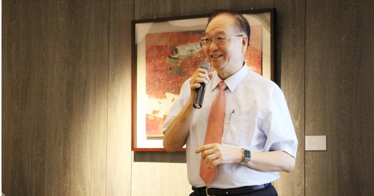 生華科總經理宋台表示,生華科再獲美國醫療機構青睞 簽合作備忘錄進新冠人體臨床。(圖片/劉端雅)