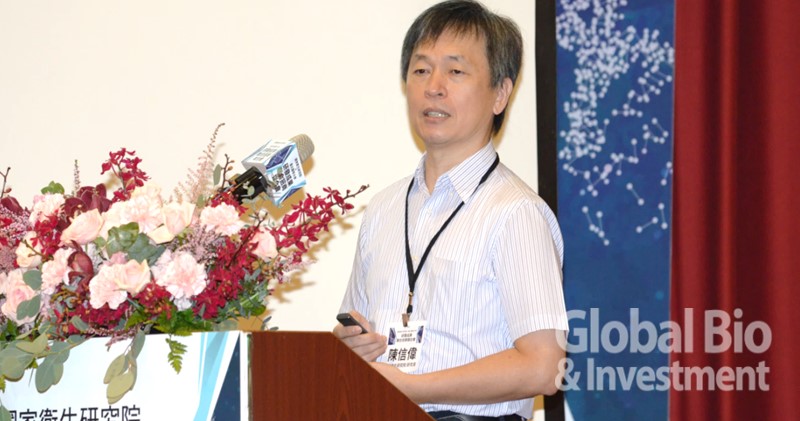 國家衛生研究院陳信偉研究員。(攝影:林嘉慶)