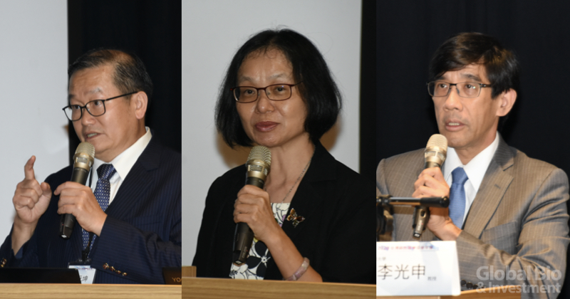 杜元坤:幹細胞外泌體助脊髓損傷復原/陳婉昕:工研院開發MSC治心肌梗塞 動物實驗成果佳/李光申:MSC助軟骨再生 有望成退化性關節炎新解方 (攝影/林家慶)