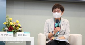 財政部賦稅署署長許慈美表示,臺灣租稅負擔率算是最低的國家,具有優勢。(攝影/林嘉慶)