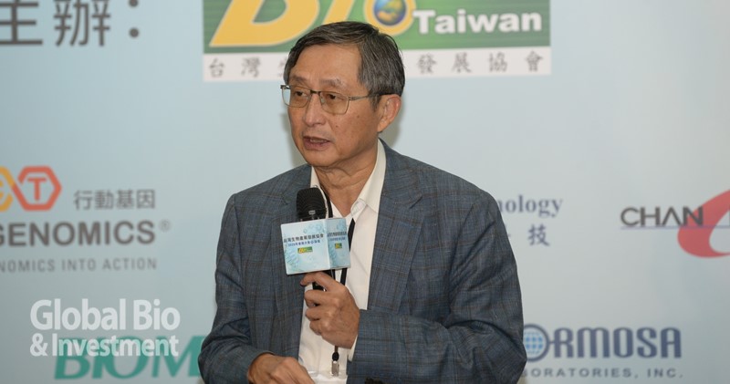 台灣研發型生技新藥協會(TRPMA)理事長張鴻仁。(攝影:林嘉慶)