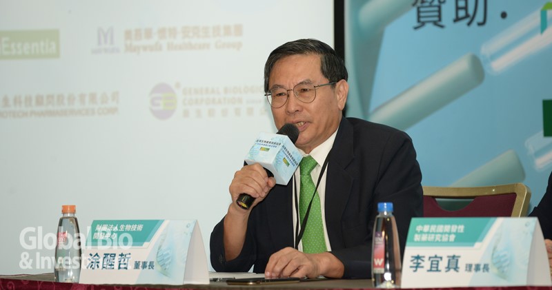生物技術開發中心(DCB)董事長涂醒哲。(攝影:林嘉慶)