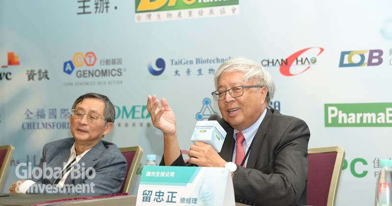 國光生技總經理留忠正(右)。(攝影:林嘉慶)
