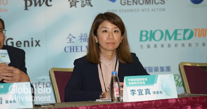 開發性製藥研究協會(IRPMA)理事長暨台灣安進藥品(Amgen)總經理李宜真。(攝影:林嘉慶)