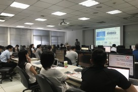 康健基因 「奈米孔技術」+國網中心超級電腦 14小時完成新冠病毒定序。圖為9月11日,康健基因、國網中心、長庚大學共同舉辦的研討會 (圖片來源:康健基因提供)